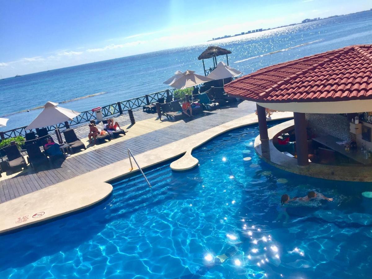 Caribbean Apartment Cancún Esterno foto